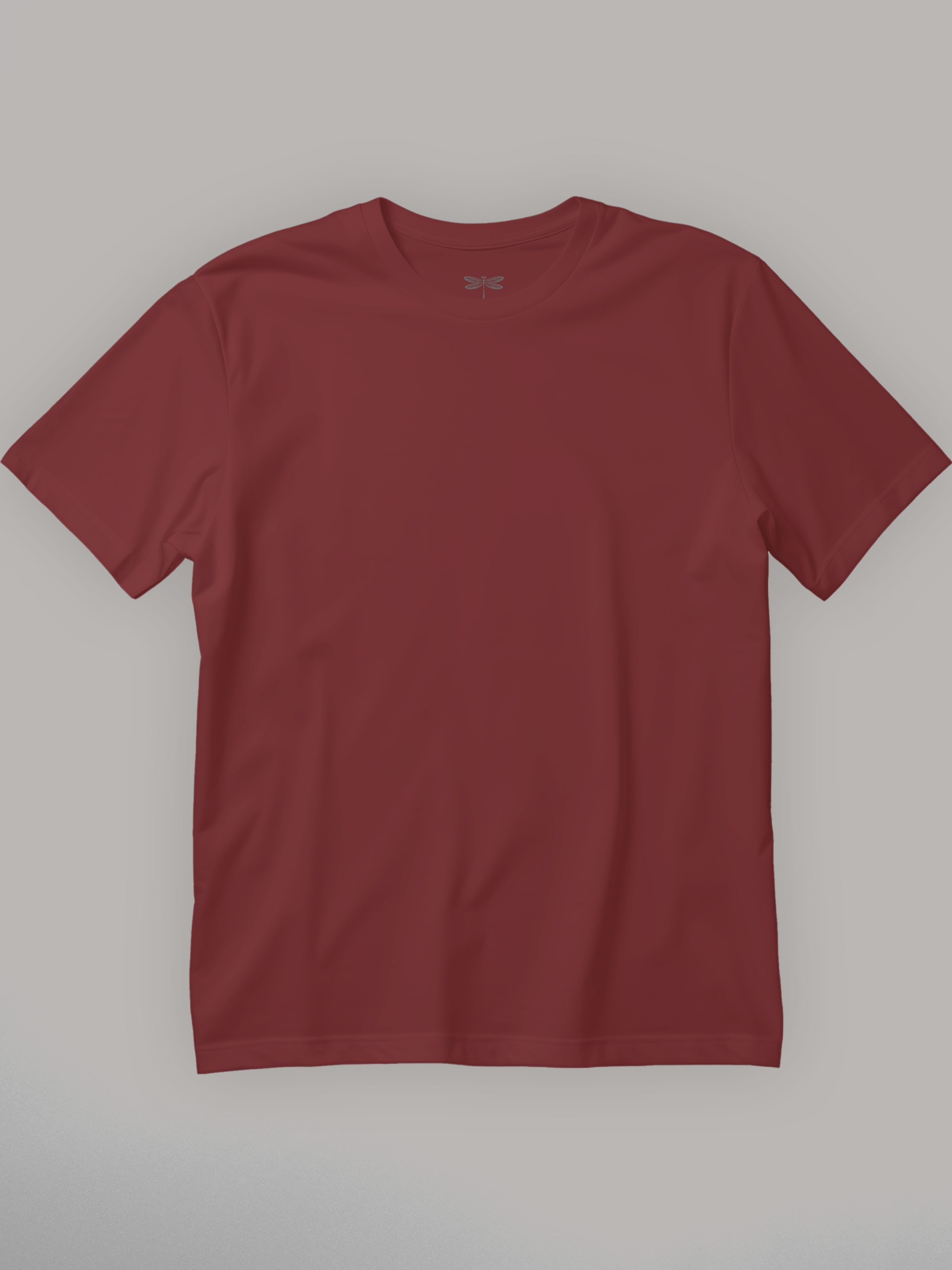Solids Regular Fit T-Shirt [180GSM] – MOQONO