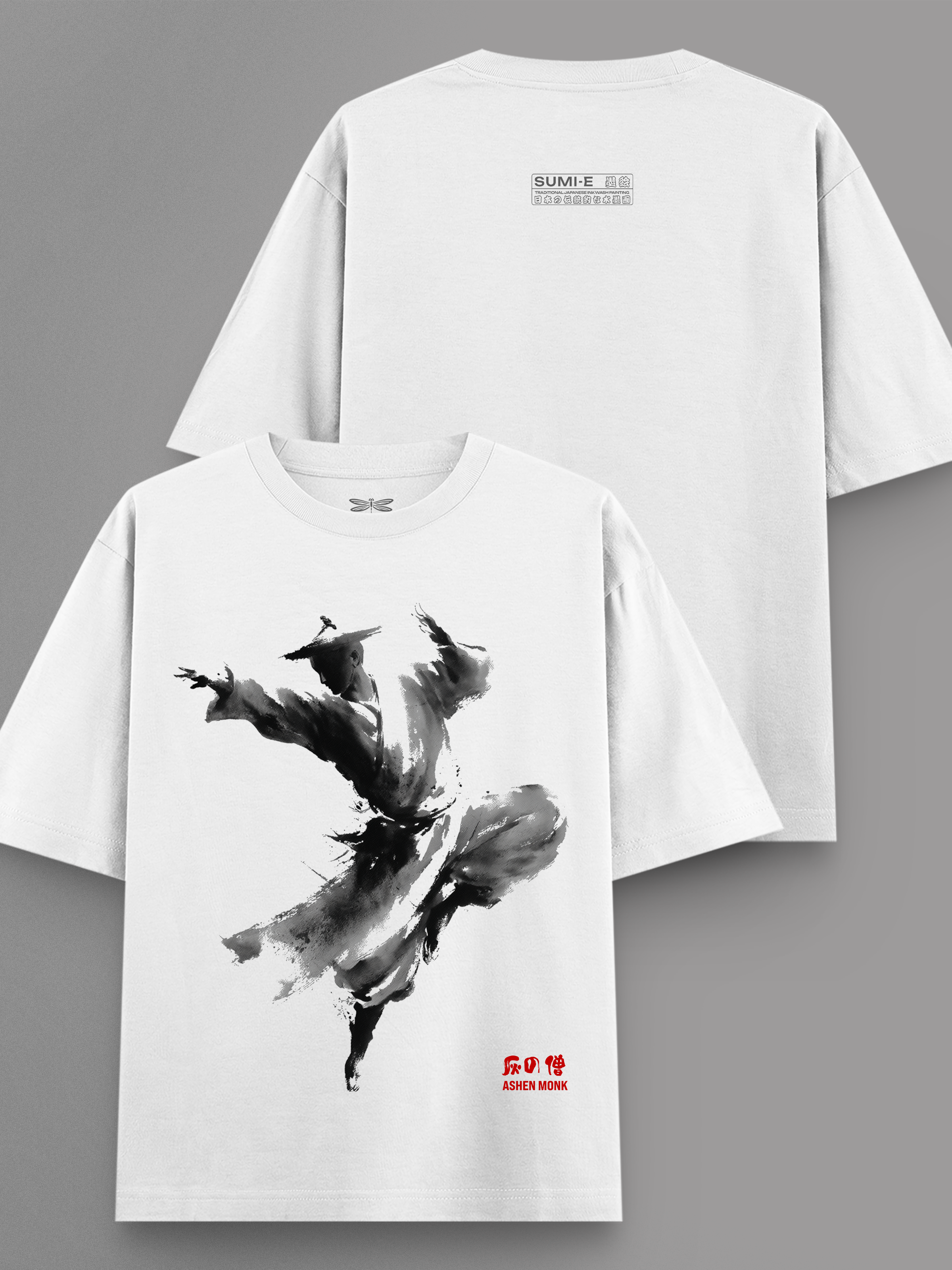 Ashen Monk Oversized T-Shirt