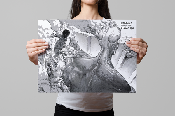 Attack on Titan Metal Poster