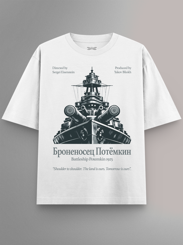 Battleship Potemkin Oversized T-Shirt