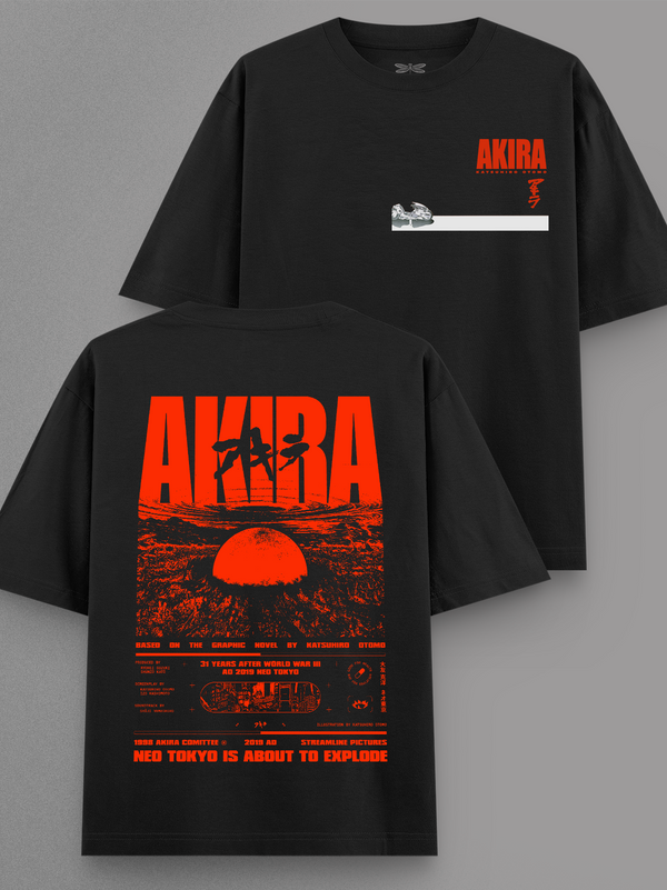 Akira Redshift Edition Oversized T-Shirt