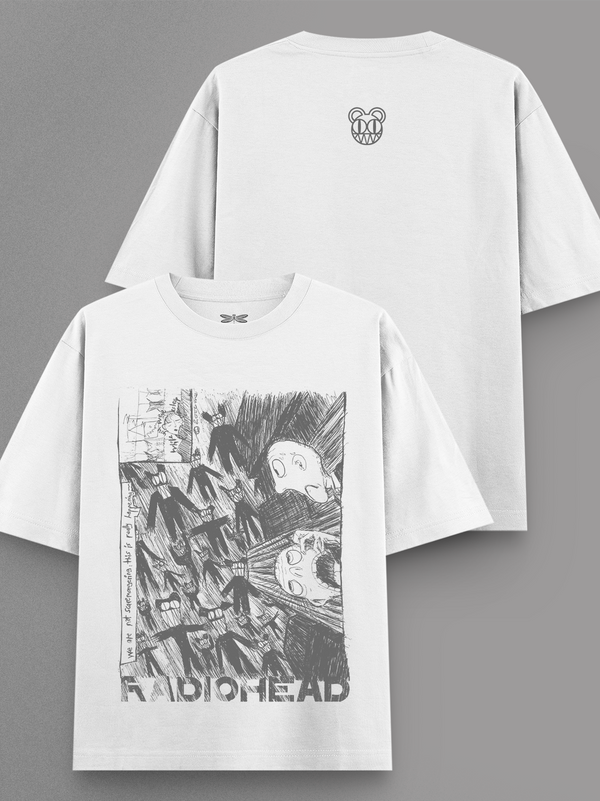 Radiohead Anomaly Oversized T-Shirt