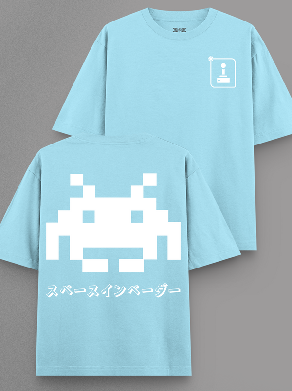 Space Invaders Oversized T-Shirt