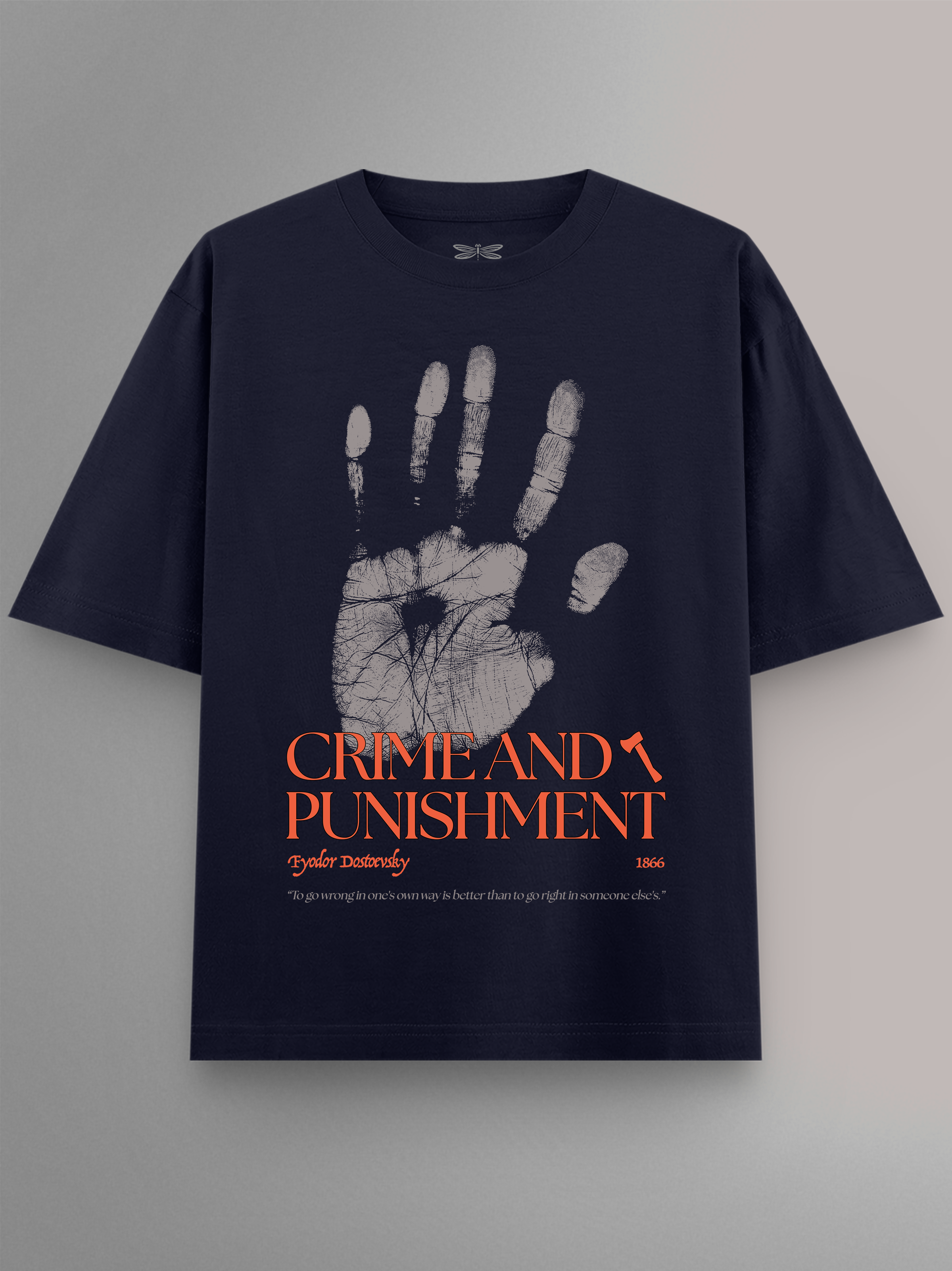 Crime and Punishment Oversized T-Shirt