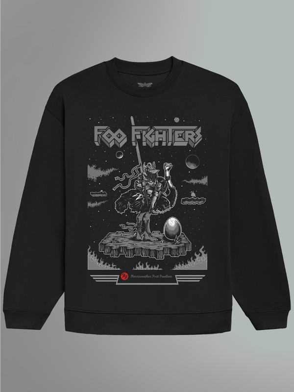 Foo Fighters Galactus Oversized Sweatshirt