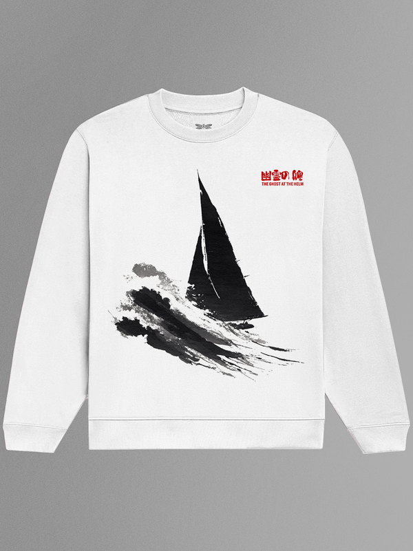 Ghost at the Helm Regular Fit Sweatshirt