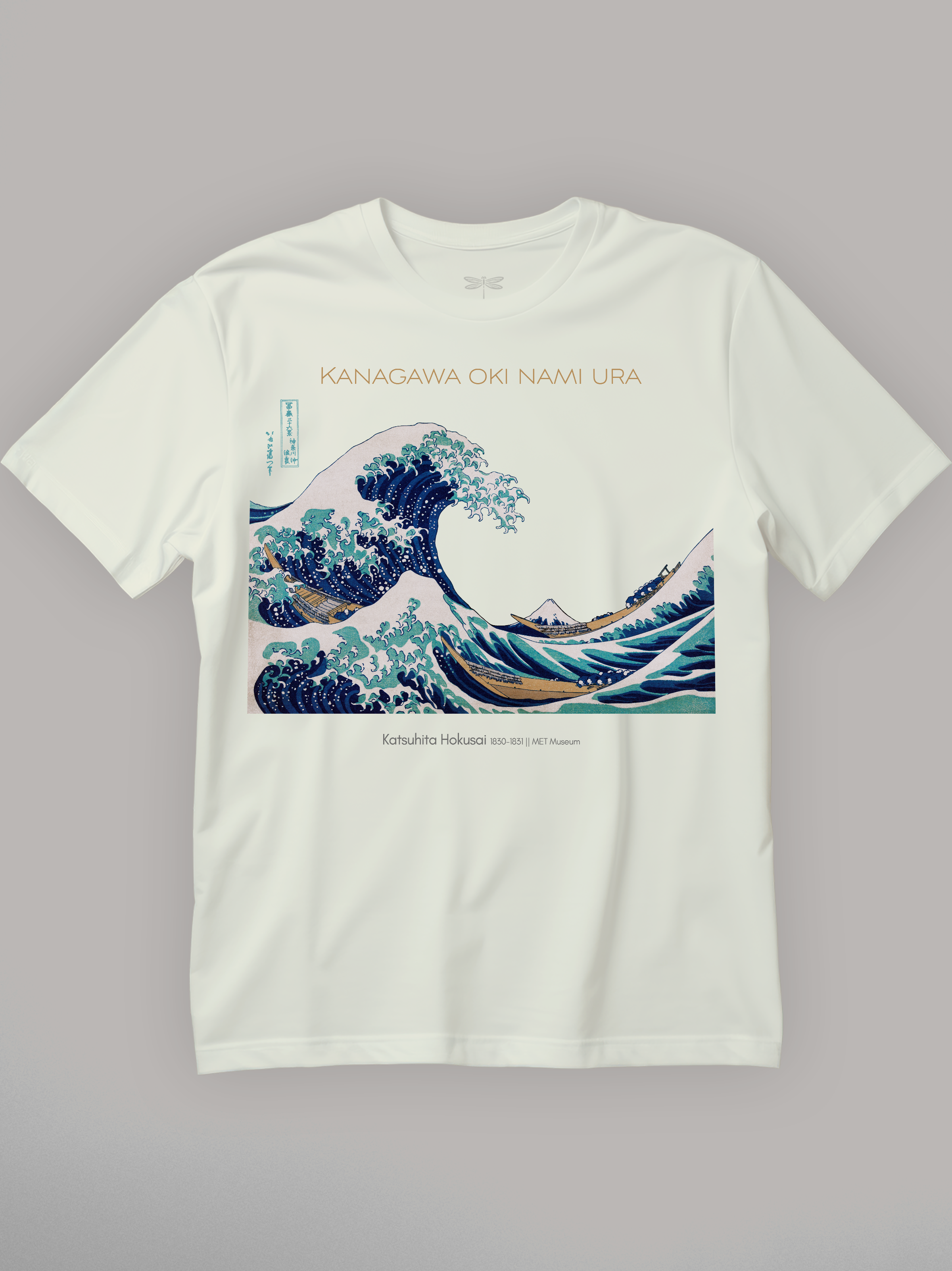 Kanagawa Oki Nami Ura Regular Fit T-Shirt