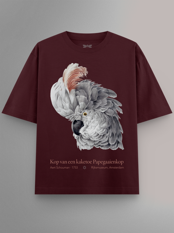 Head of a Cockatoo Oversized T-Shirt