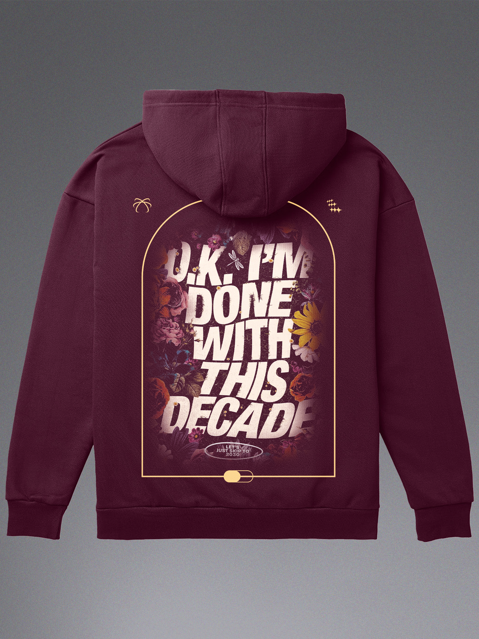 Decade Dropout Oversized Hoodie