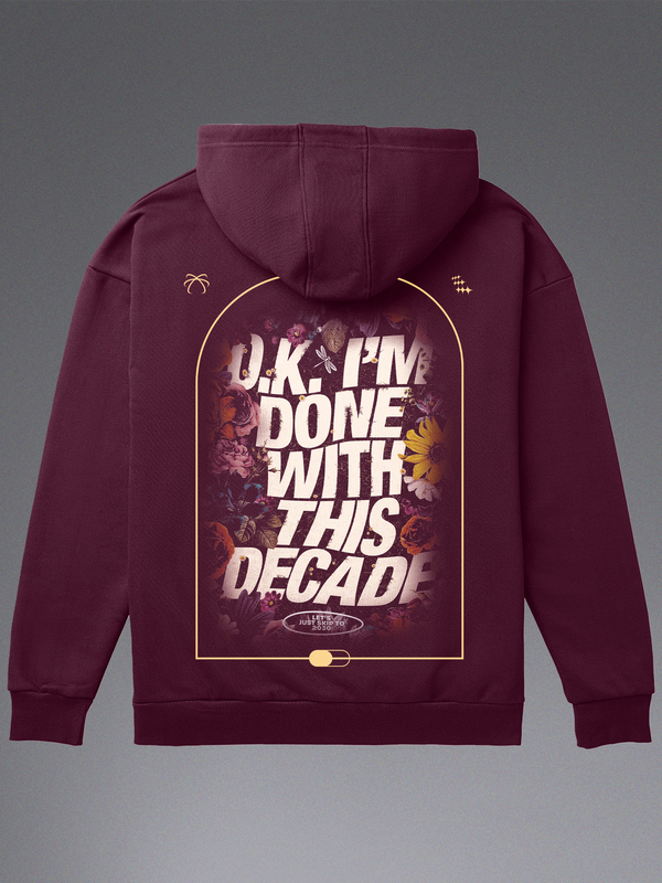 Decade Dropout Oversized Hoodie