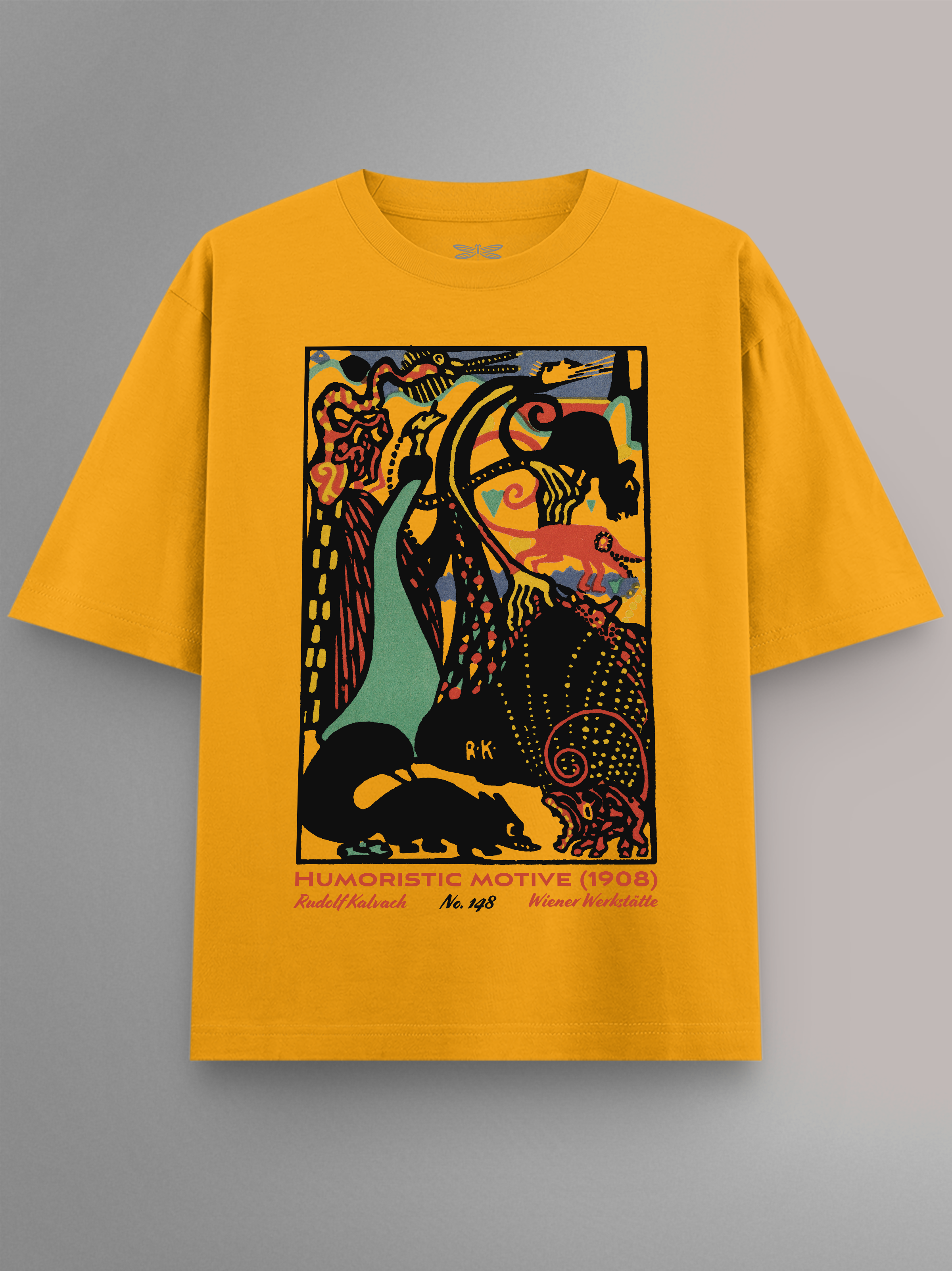 Humoristic Motive Oversized T-Shirt