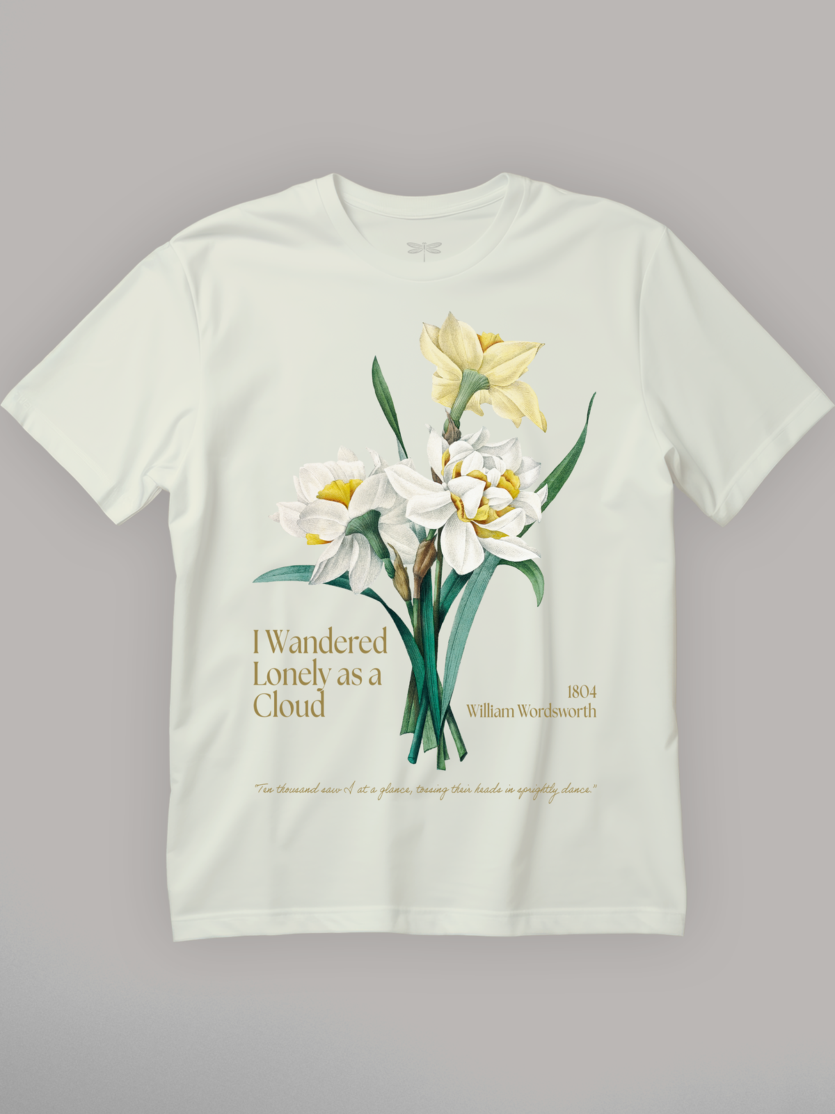 I Wandered Lonely as a Cloud Regular Fit T-Shirt