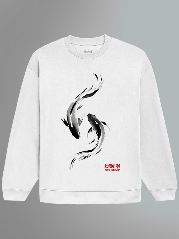 Koi of Illusion Oversized Sweatshirt