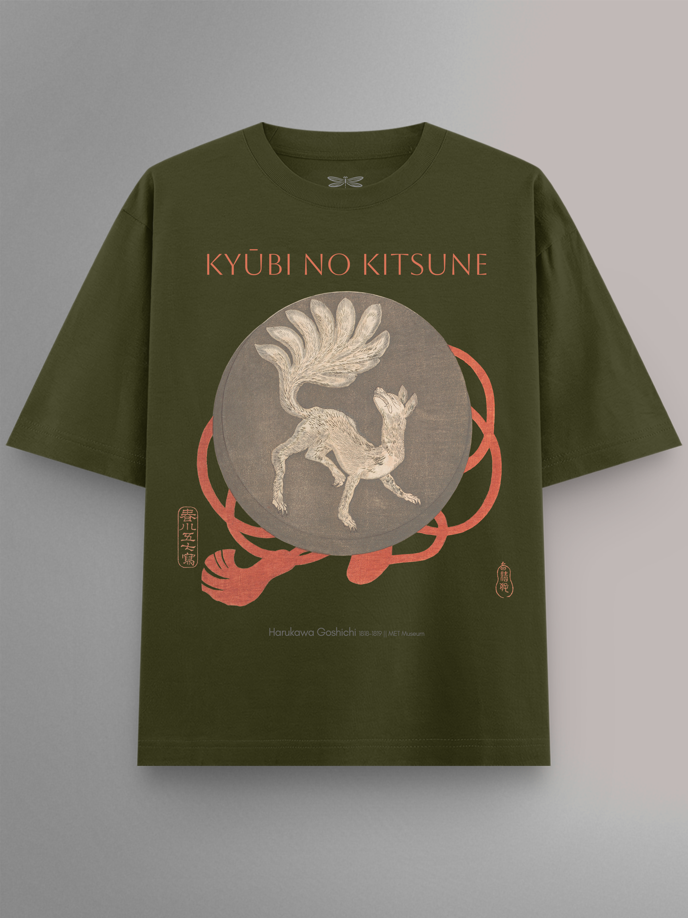 Kyūbi no Kitsune Oversized T-Shirt