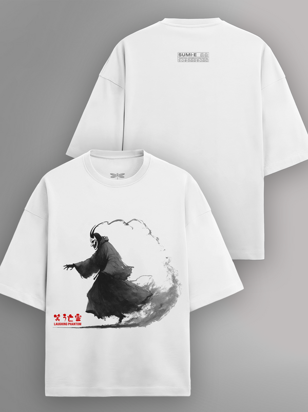 Laughing Phantom (Terry Cotton) Oversized T-Shirt