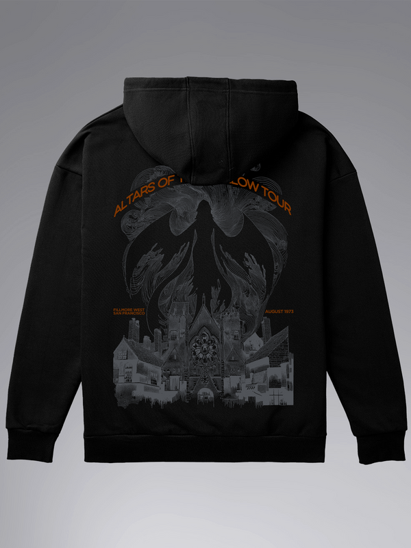 Led Zeppelin Hollow Altar Oversized Hoodie