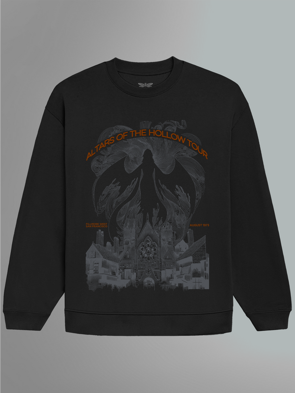 Led Zeppelin Hollow Altar Oversized Sweatshirt