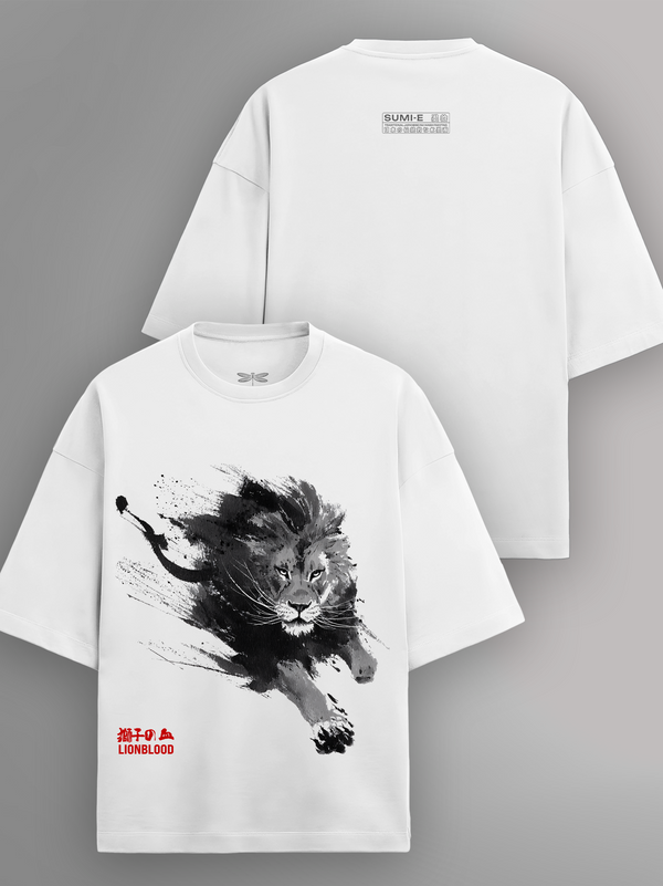 Lionblood (Terry Cotton) Oversized T-Shirt