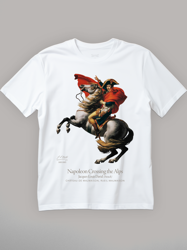 Napolean Crossing the Alps Regular Fit T-Shirt