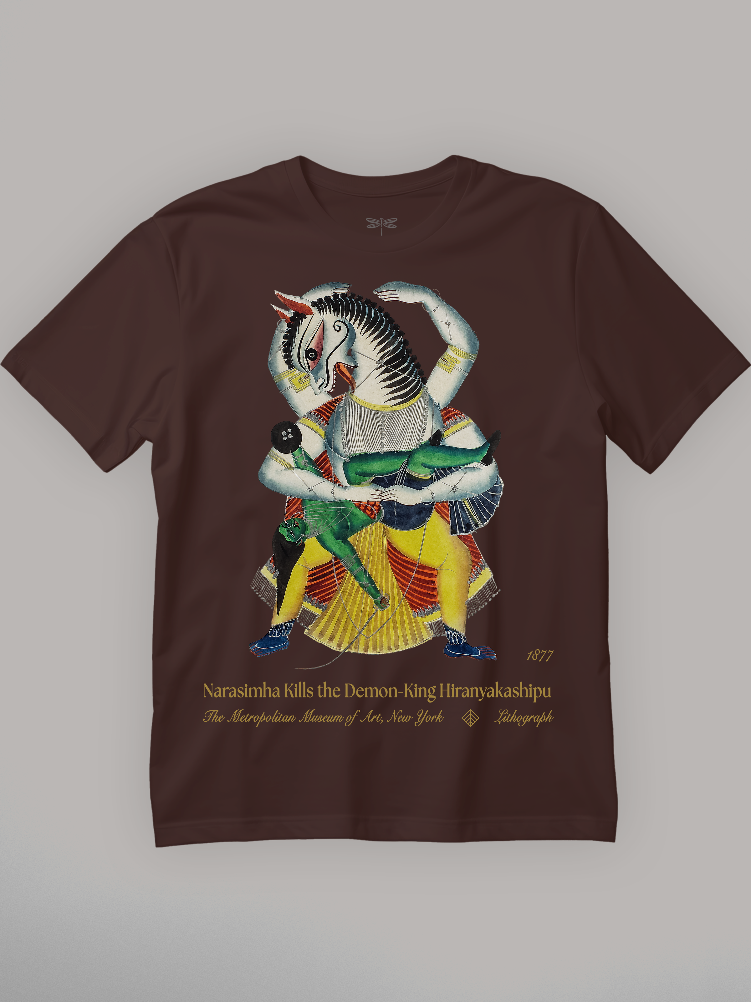 Narasimha Kills the Demon-King Hiranyakashipu Regular Fit T-Shirt