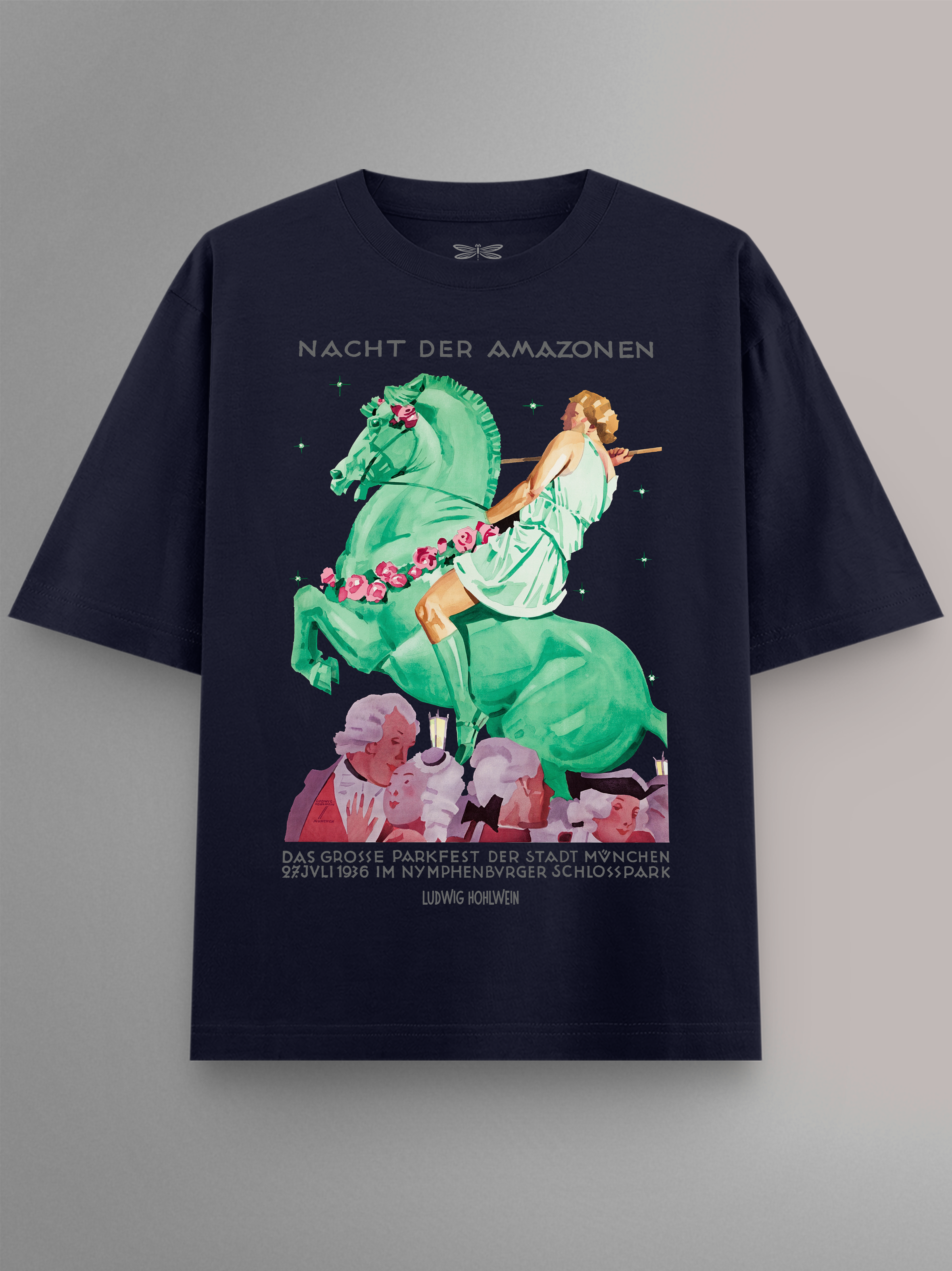 Nacht der Amazonen Oversized T-Shirt