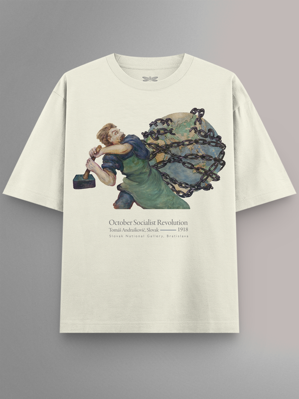 October Socialist Revolution Oversized T-Shirt