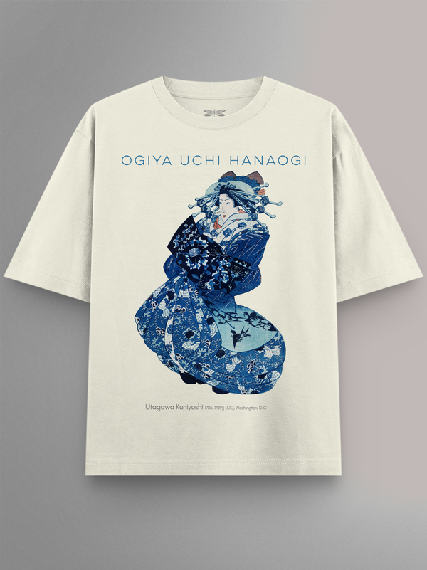 Ogiya Uchi Hanaogi Oversized T-Shirt