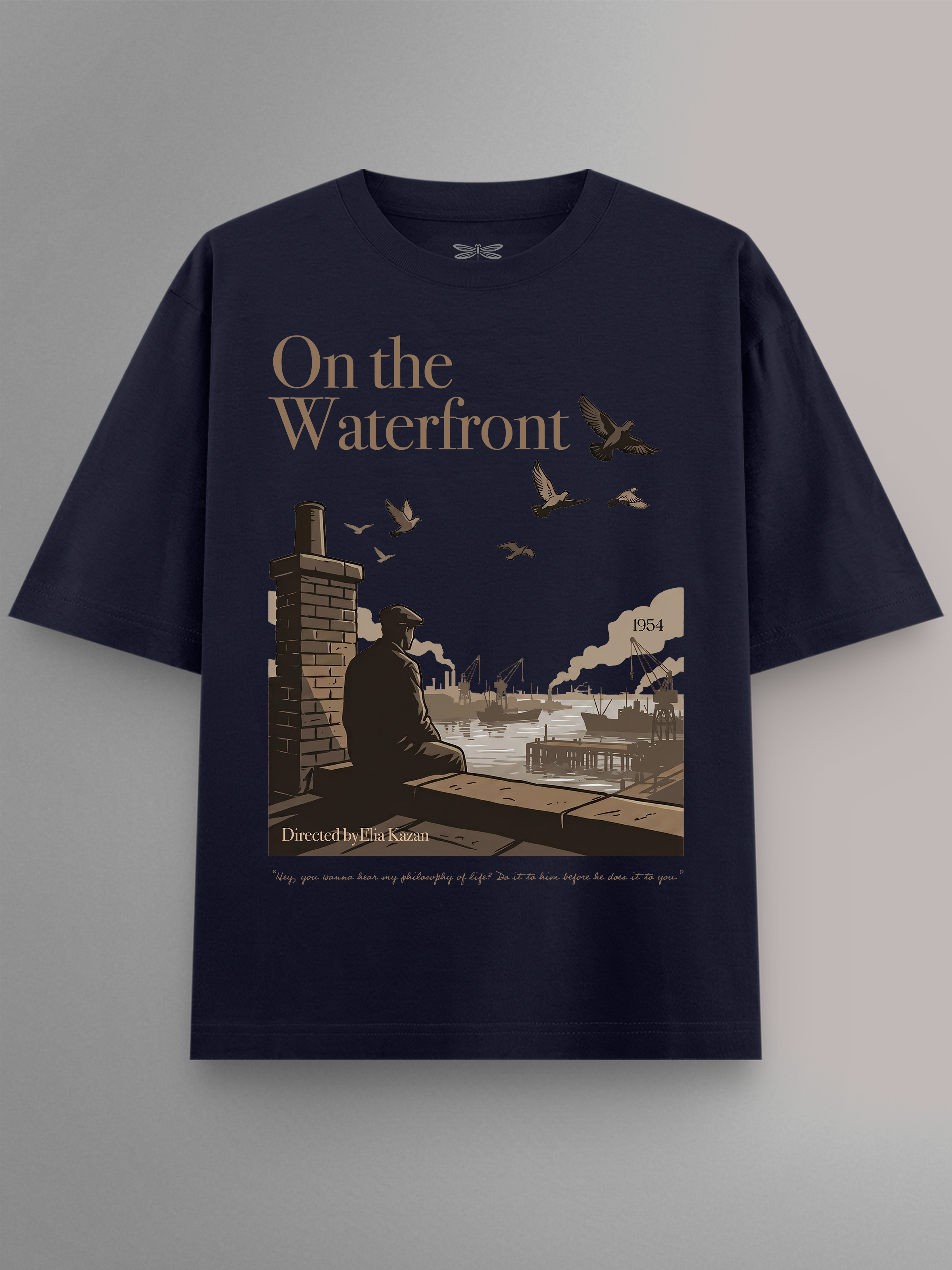 On the Waterfront Oversized T-Shirt