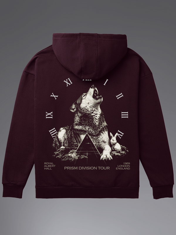 Pink Floyd Lunar Howl Oversized Hoodie