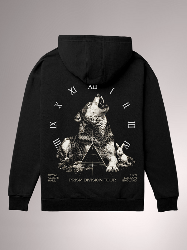 Pink Floyd Lunar Howl Regular Fit Hoodie