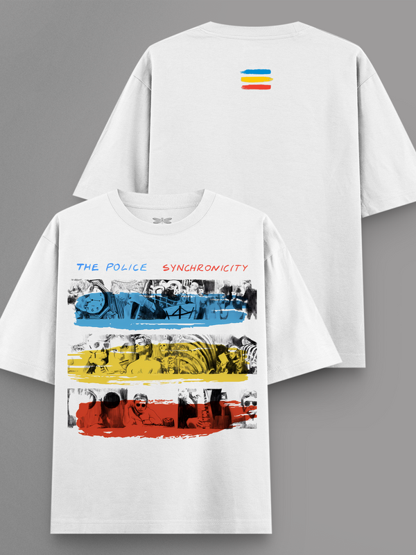 The Police Synchronicity Pulse Oversized T-Shirt