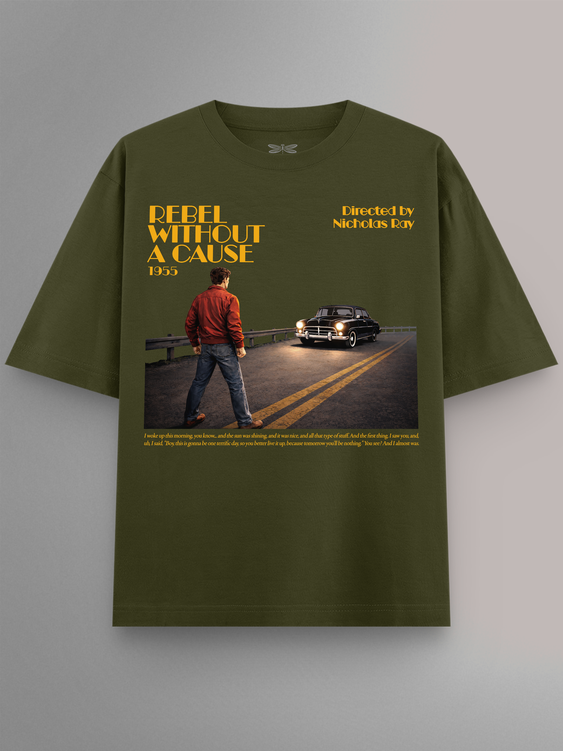Rebel Without a Cause Oversized T-Shirt – MOQONO