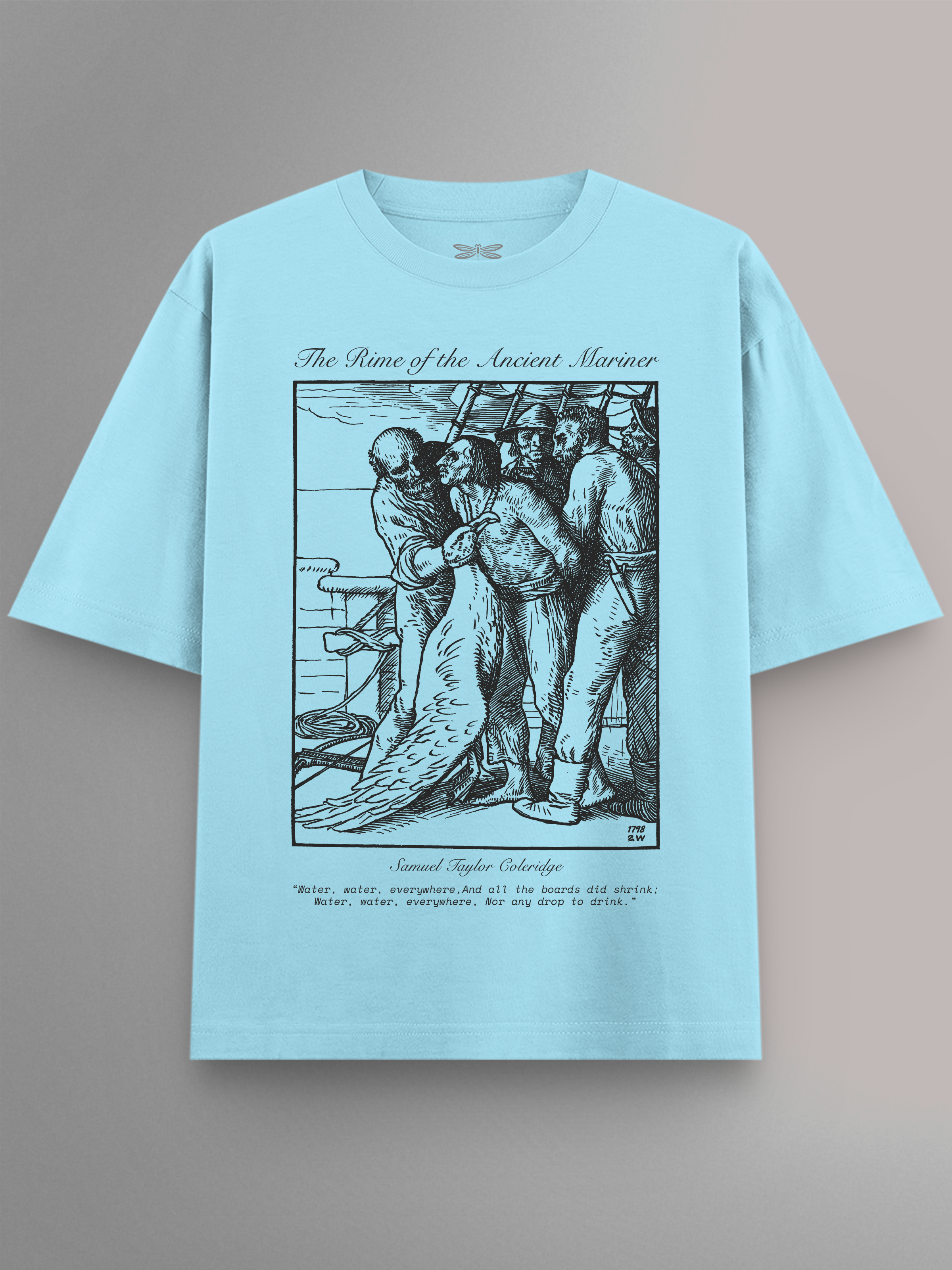 Rime of the Ancient Mariner Oversized T-Shirt