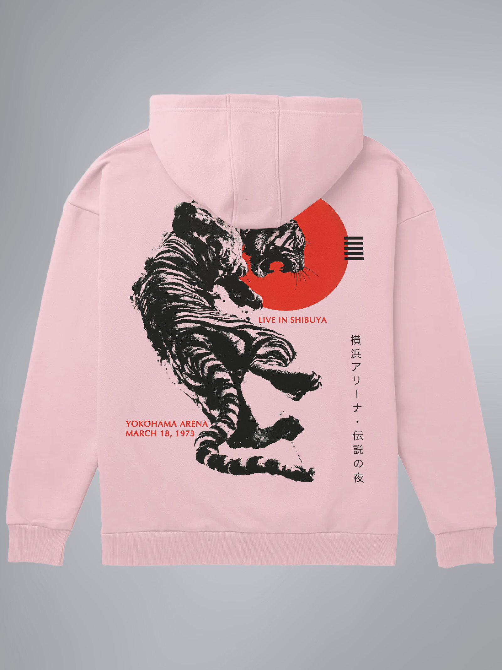 Rolling Stones Shibuya Roar Oversized Hoodie
