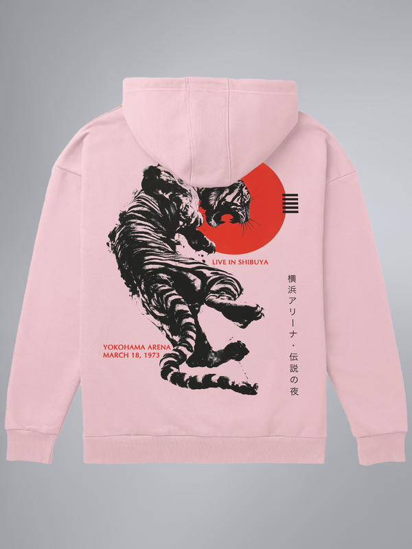 Rolling Stones Shibuya Roar Oversized Hoodie