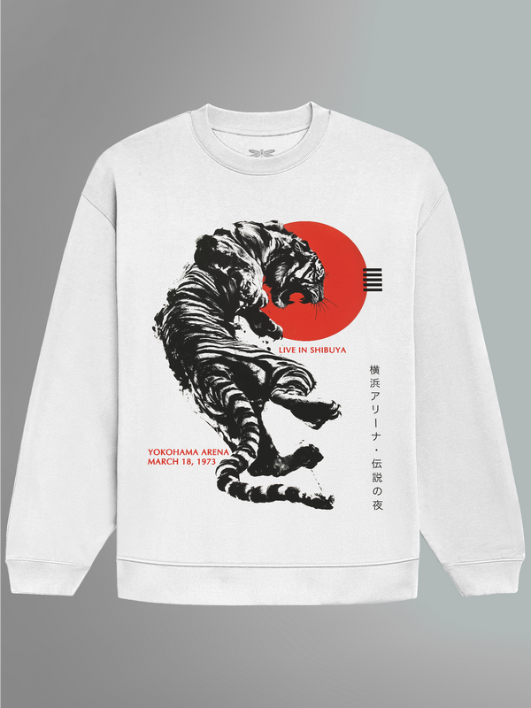 Rolling Stones Shibuya Roar Oversized Sweatshirt