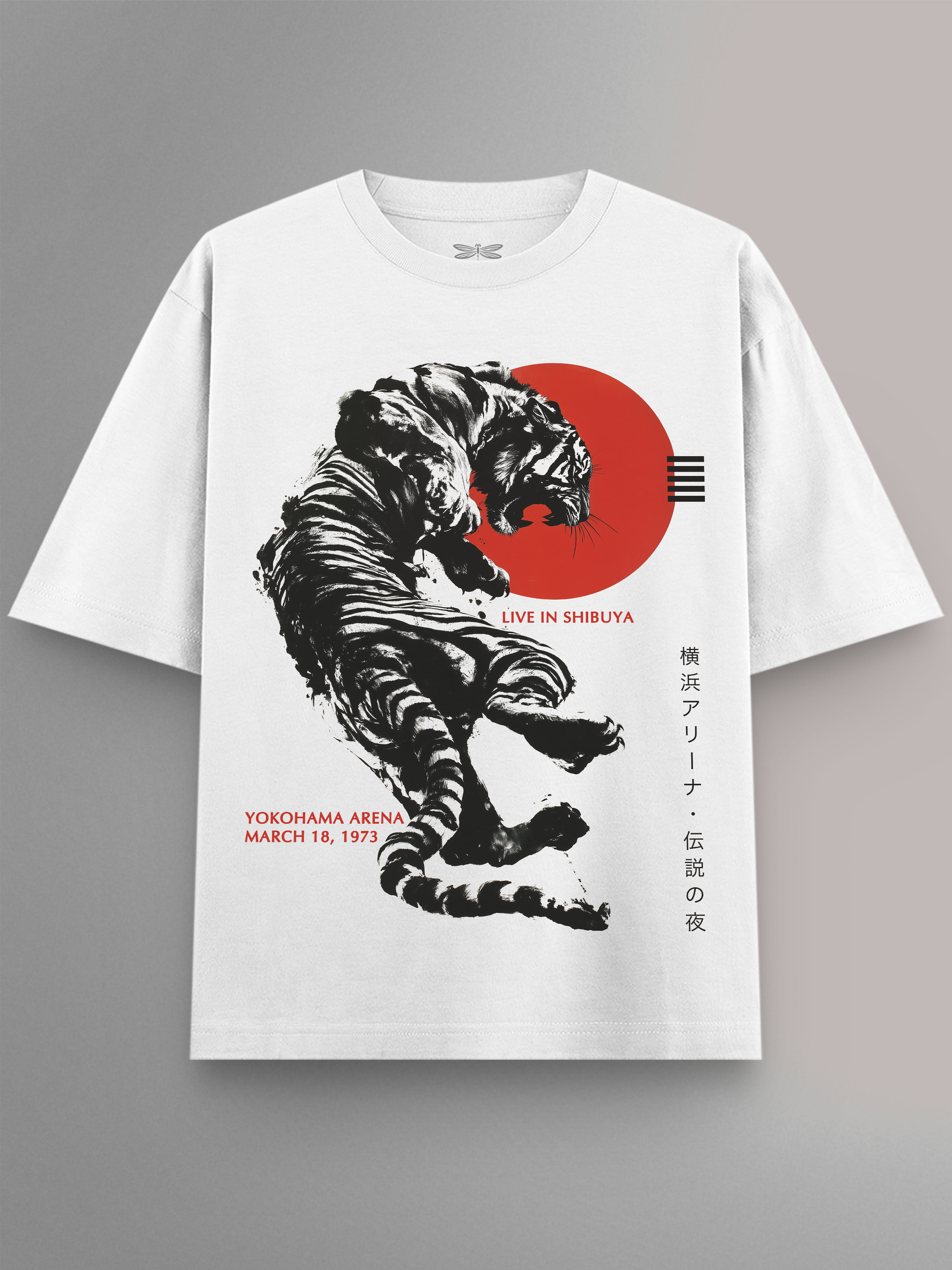 Rolling Stones Shibuya Roar Oversized T-Shirt