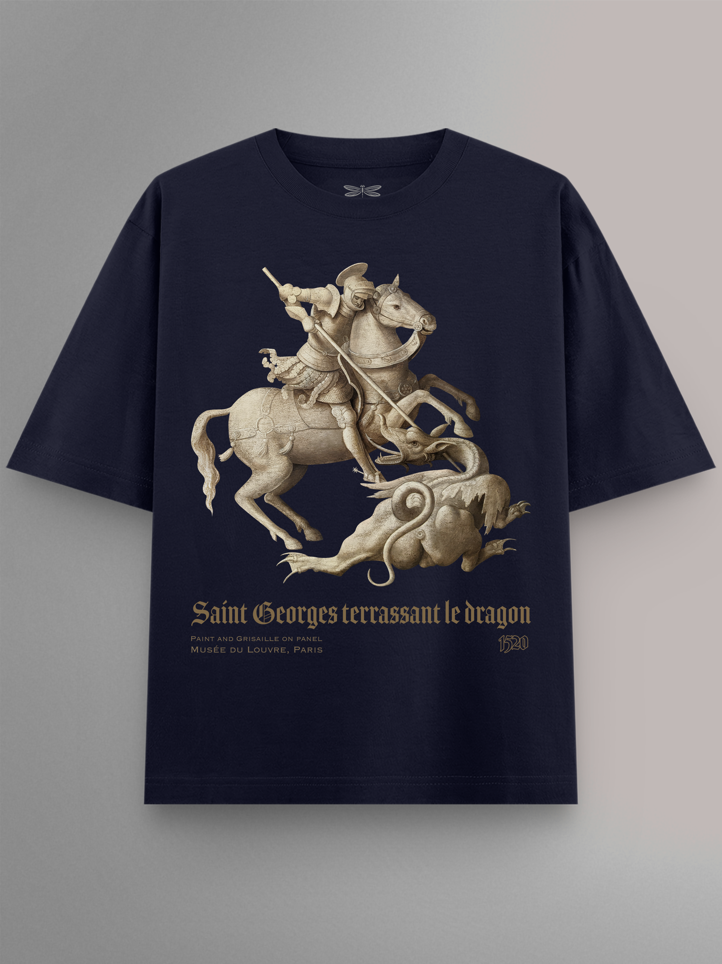 Saint Georges Terrassant le Dragon Oversized T-Shirt