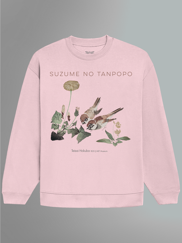 Suzume No Tanpopo Oversized Sweatshirt