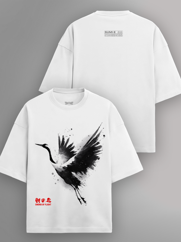 Sword of Flight (Terry Cotton) Oversized T-Shirt