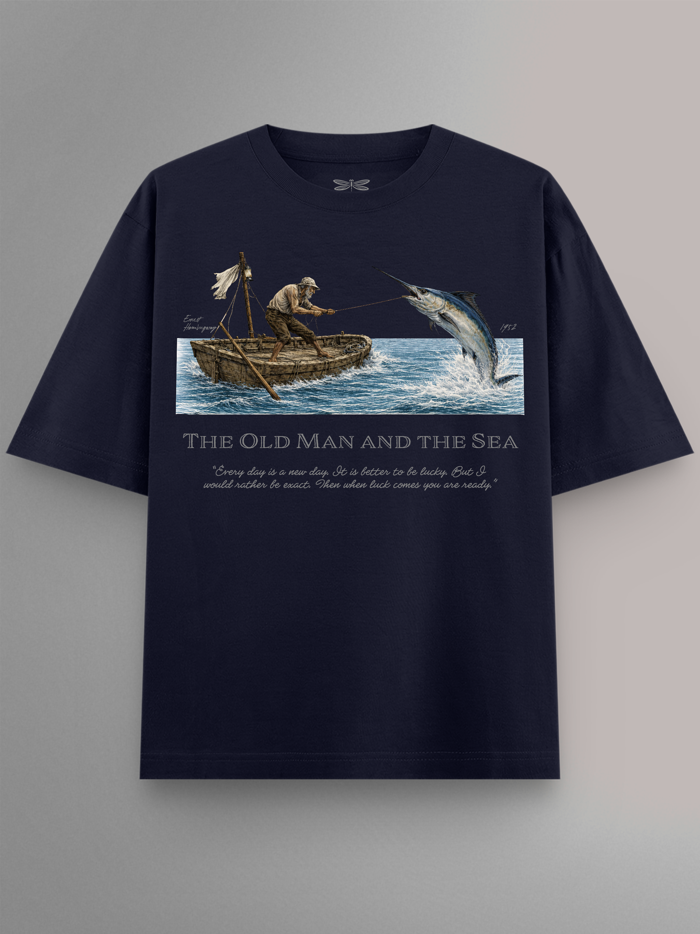 Old Man and the Sea Oversized T-Shirt
