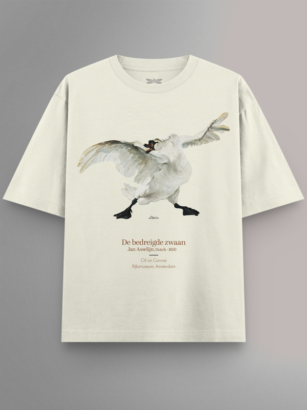 Threatened Swan Oversized T-Shirt