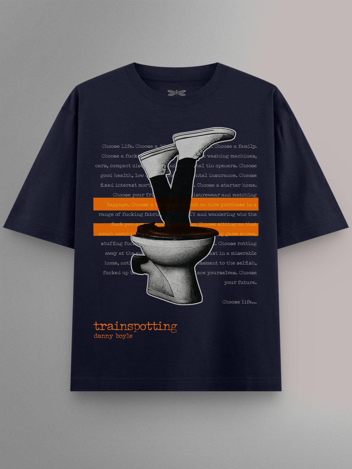 Behind the Scenes trainspotting TシャツXL TrainspottingFrontFinal-