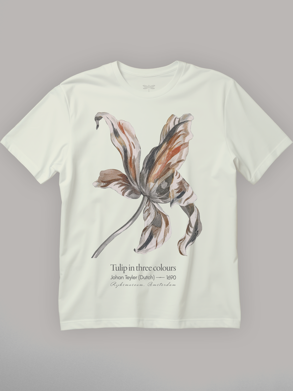 Tulip in Three Colours Regular Fit T-Shirt