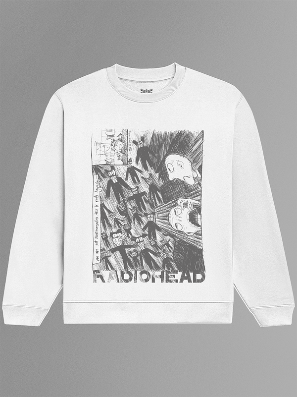 Radiohead Anomaly Regular Fit Sweatshirt