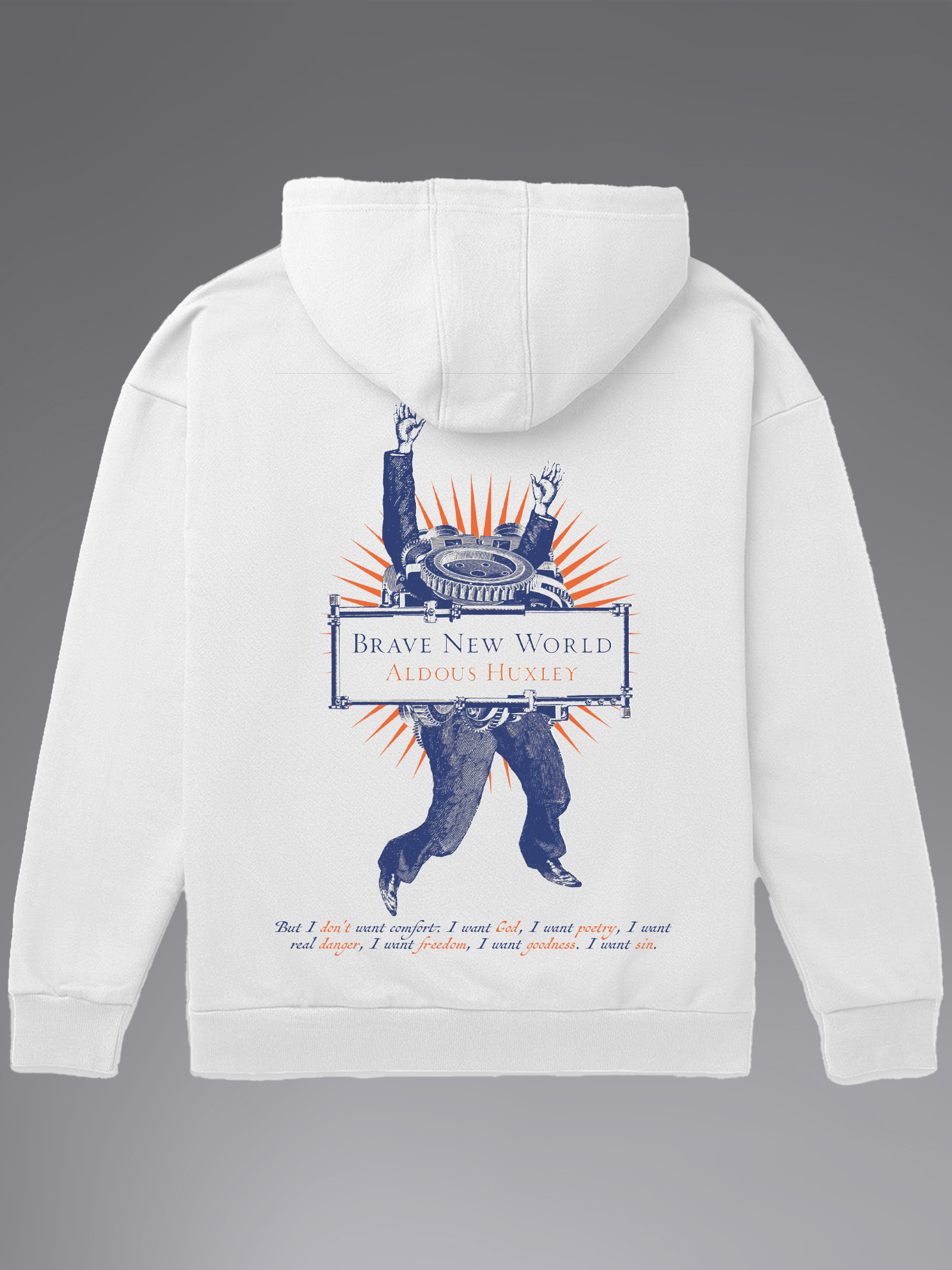 Brave New World Oversized Hoodie