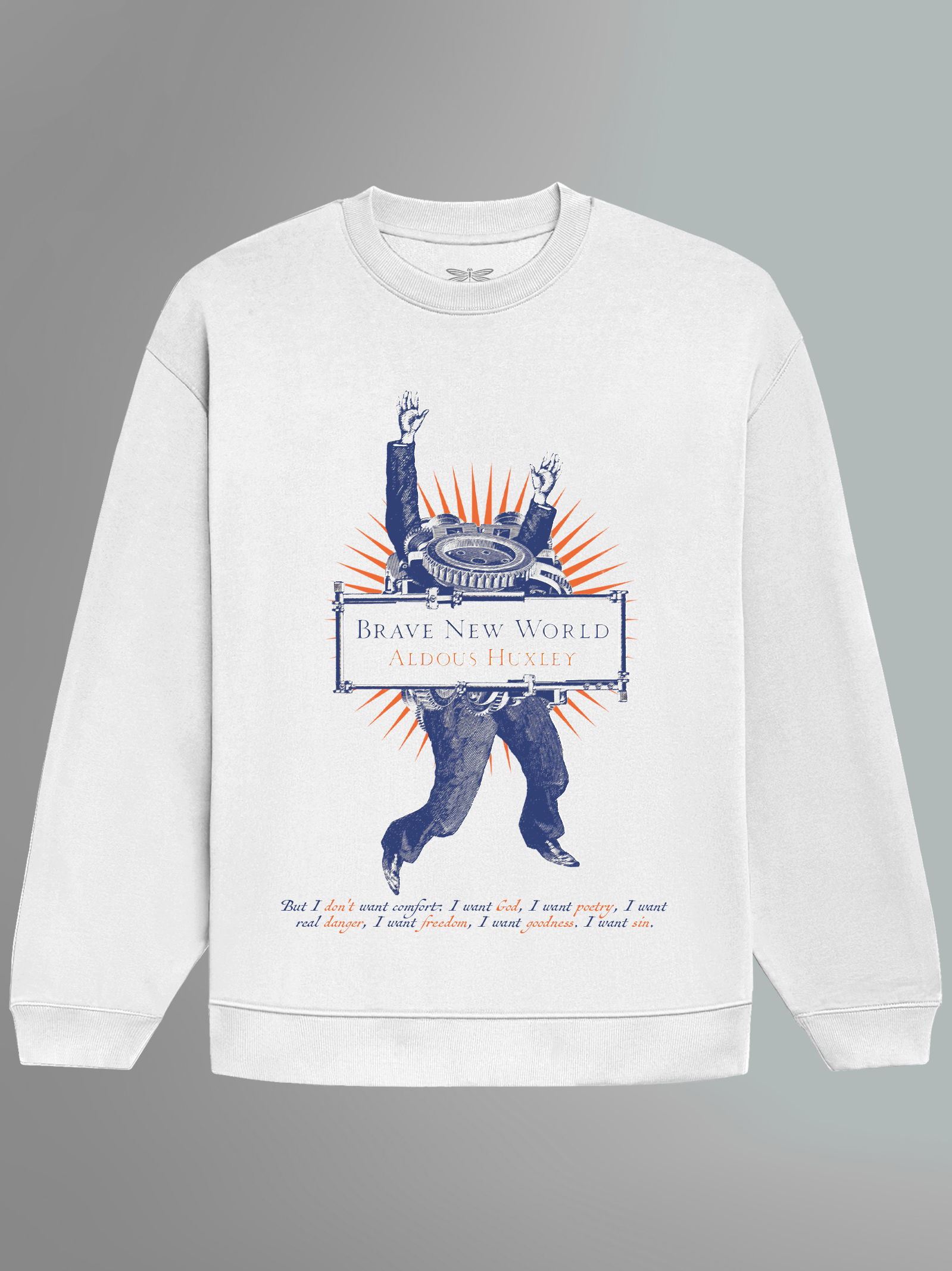 Brave New World Oversized Sweatshirt