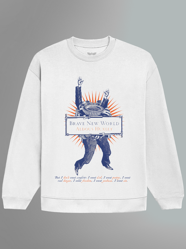 Brave New World Oversized Sweatshirt