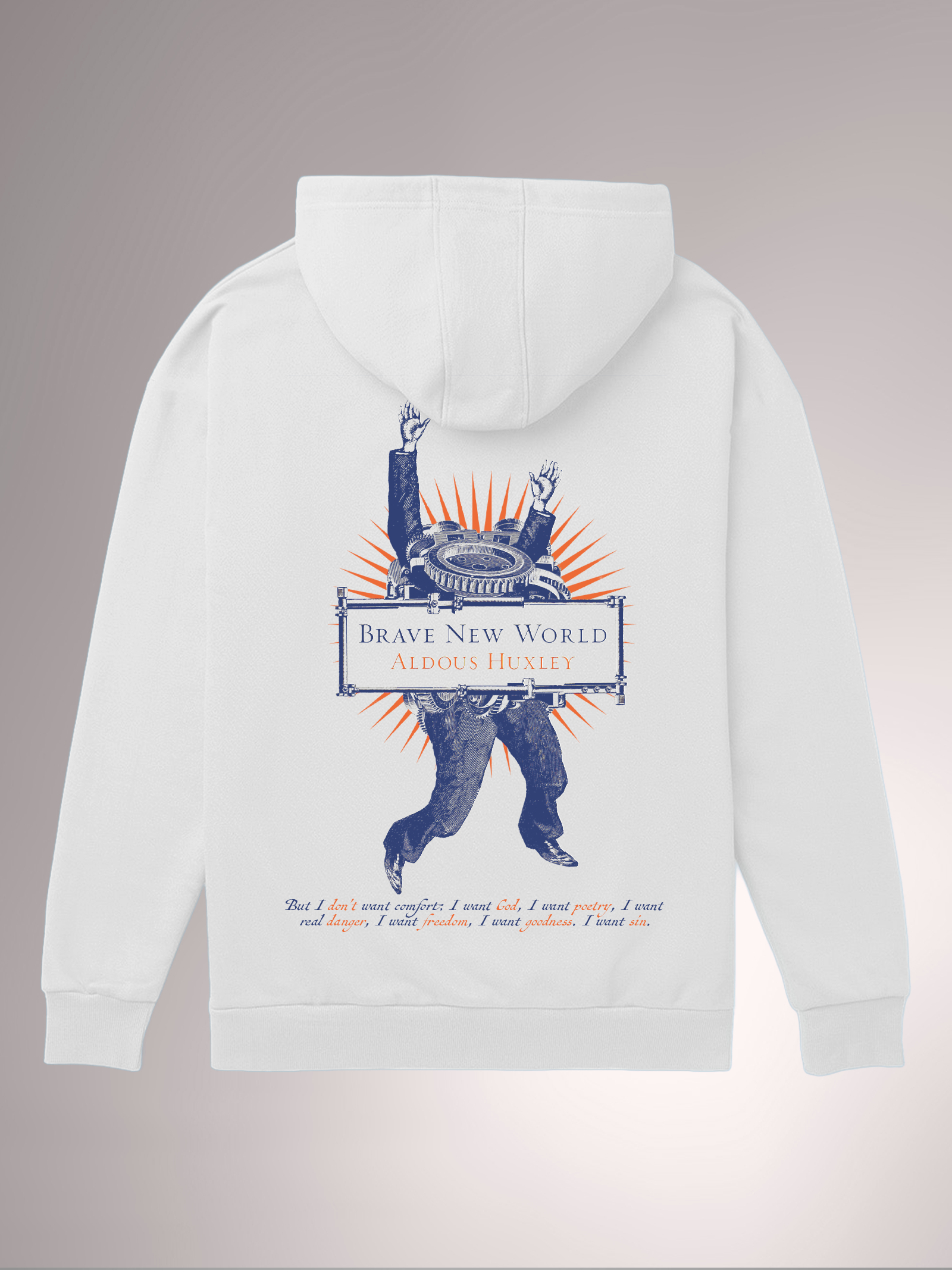 Brave New World Regular Fit Hoodie