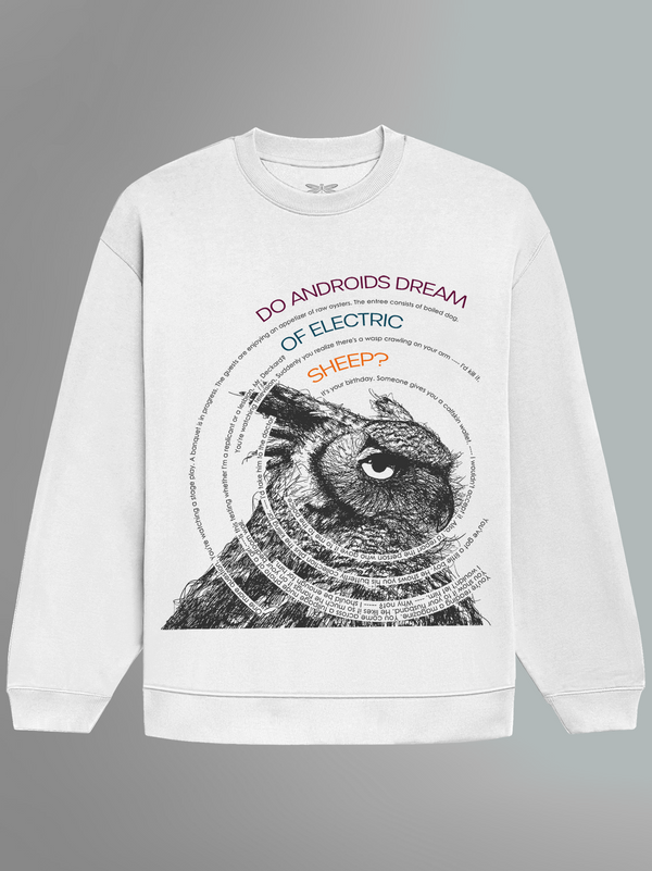 Do Androids Dream Oversized Sweatshirt